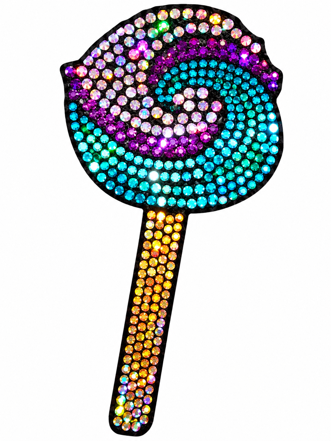 Lolipop - Iron-On Spangle Bling Patch