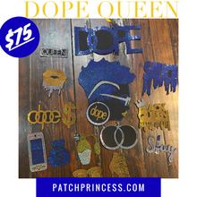 Load image into Gallery viewer, DOPE QUEEN 15 PATCH SET