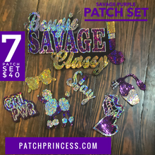 Load image into Gallery viewer, SAVAGE BOUGIE CLASSY 7 PATCH SET