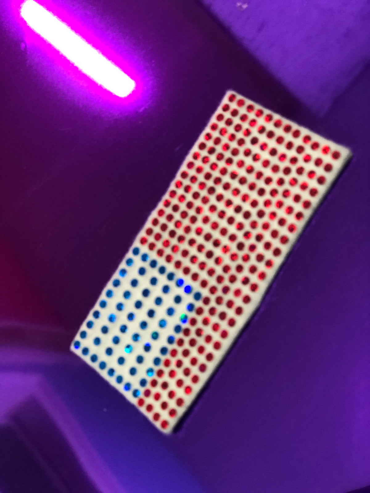 AMERICAN FLAG BLING PATCH