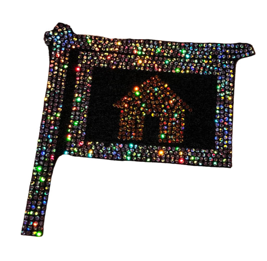 Realtor Sale Sign - Iron-on Spangle Bling Patch