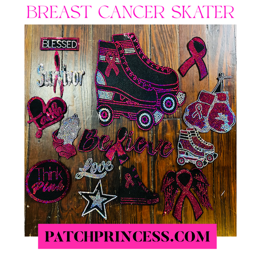 BREAST CANCER SKATER JACKET BAG