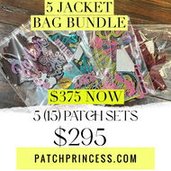 5 PATCH BAGS BUNDLE