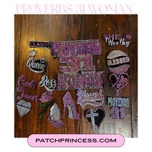 Load image into Gallery viewer, PROVERBS 31 WOMAN 15 PATCH SET