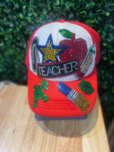 TEACHER TRUCKER HAT BUNDLE