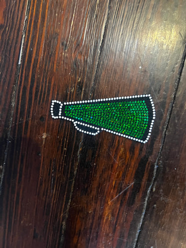 Cheer Megaphone BLING PATCH