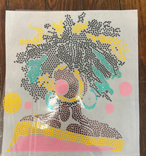 Load image into Gallery viewer, Dread Sister CANVAS 11 X 11 BLING TRANSFERS