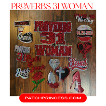 Load image into Gallery viewer, PROVERBS 31 WOMAN 15 PATCH SET