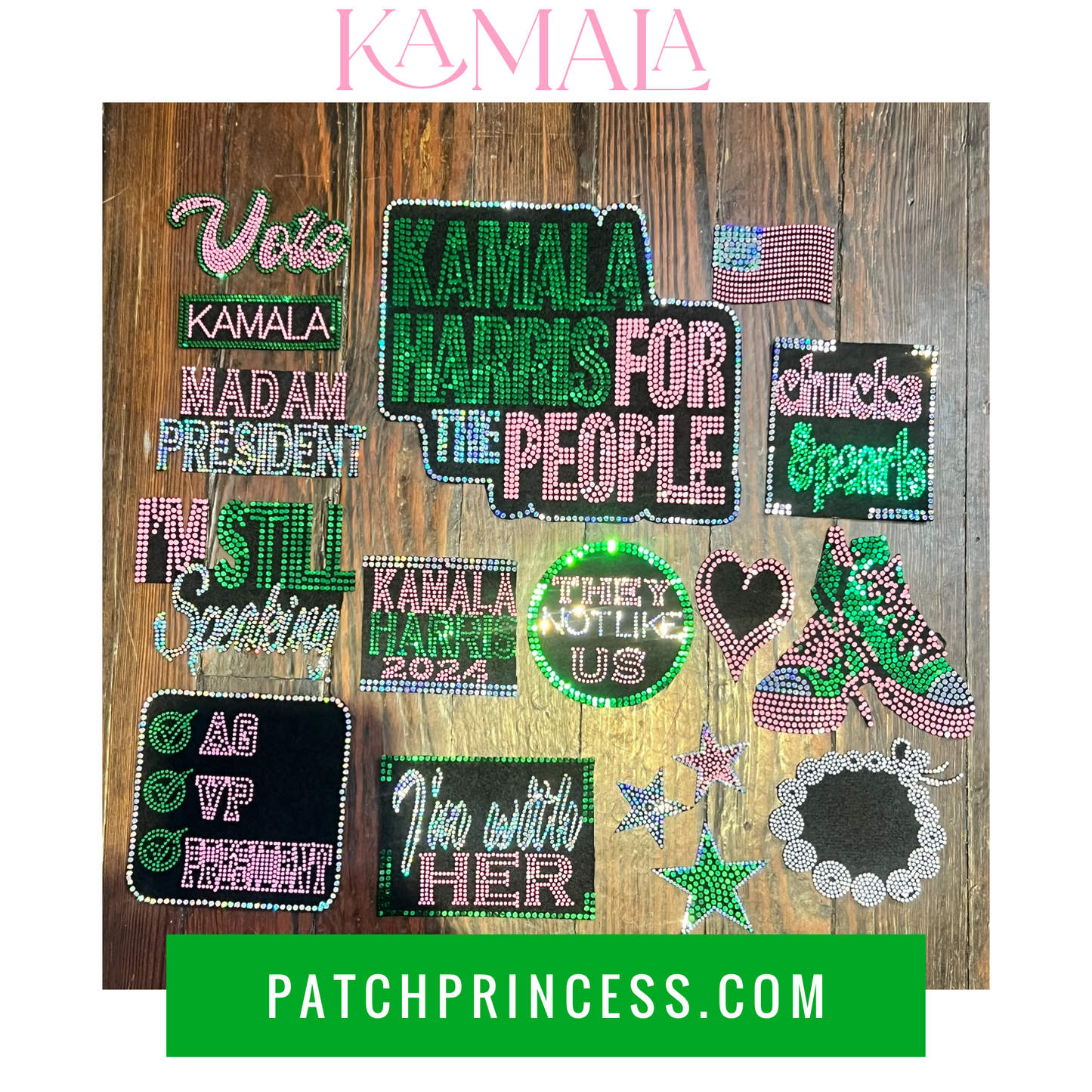 KAMALA 15 PATCH SET