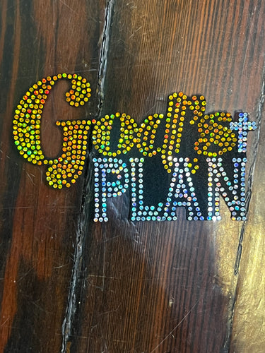 God’s Plan BLING PATCH