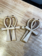 ANHK EARRINGS (WOODEN)