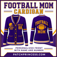 FOOTBALL MOM Football Cardigan RS