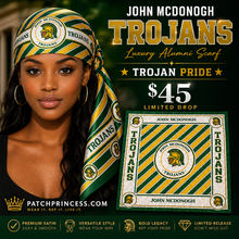 Load image into Gallery viewer, John McDonogh Alumni Scarf(PREORDER)