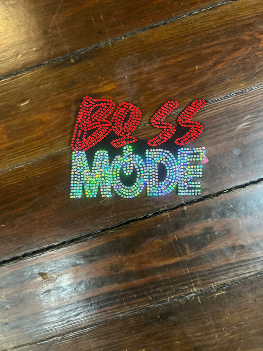 Boss Mode Bling Patch