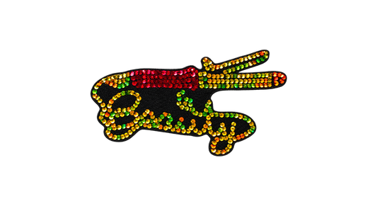 Beauty Curler - Iron-On Spangle Bling Patch