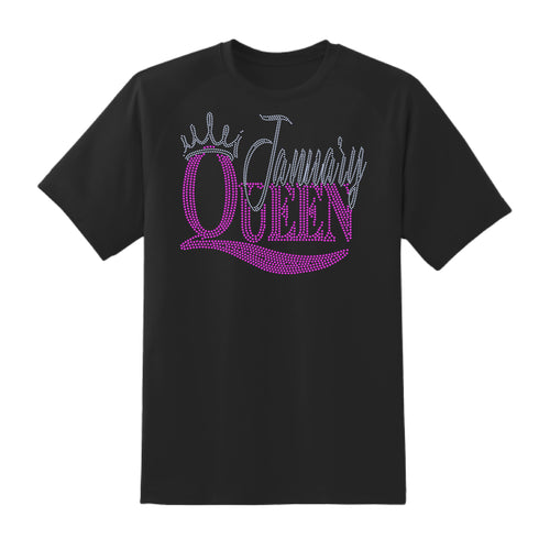 JANUARY QUEEN BLING TRANSFERS