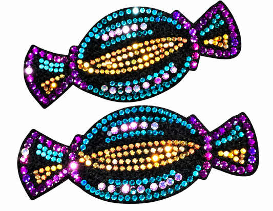 Candy - Iron-On Spangle Bling Patch