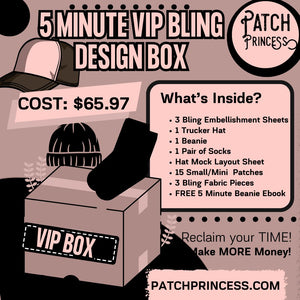 5 MINUTE VIP BLING EMBELLISHMENT BOX