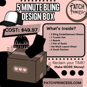 5 MINUTE BLING EMBELLISHMENT BOX