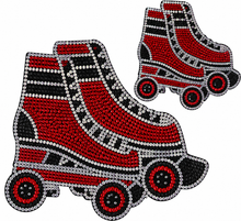 Load image into Gallery viewer, Roller Skate - Iron-on Spangle Bling Patch