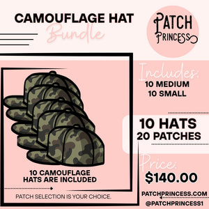 CAMOUFLAGE CAP BUNDLE