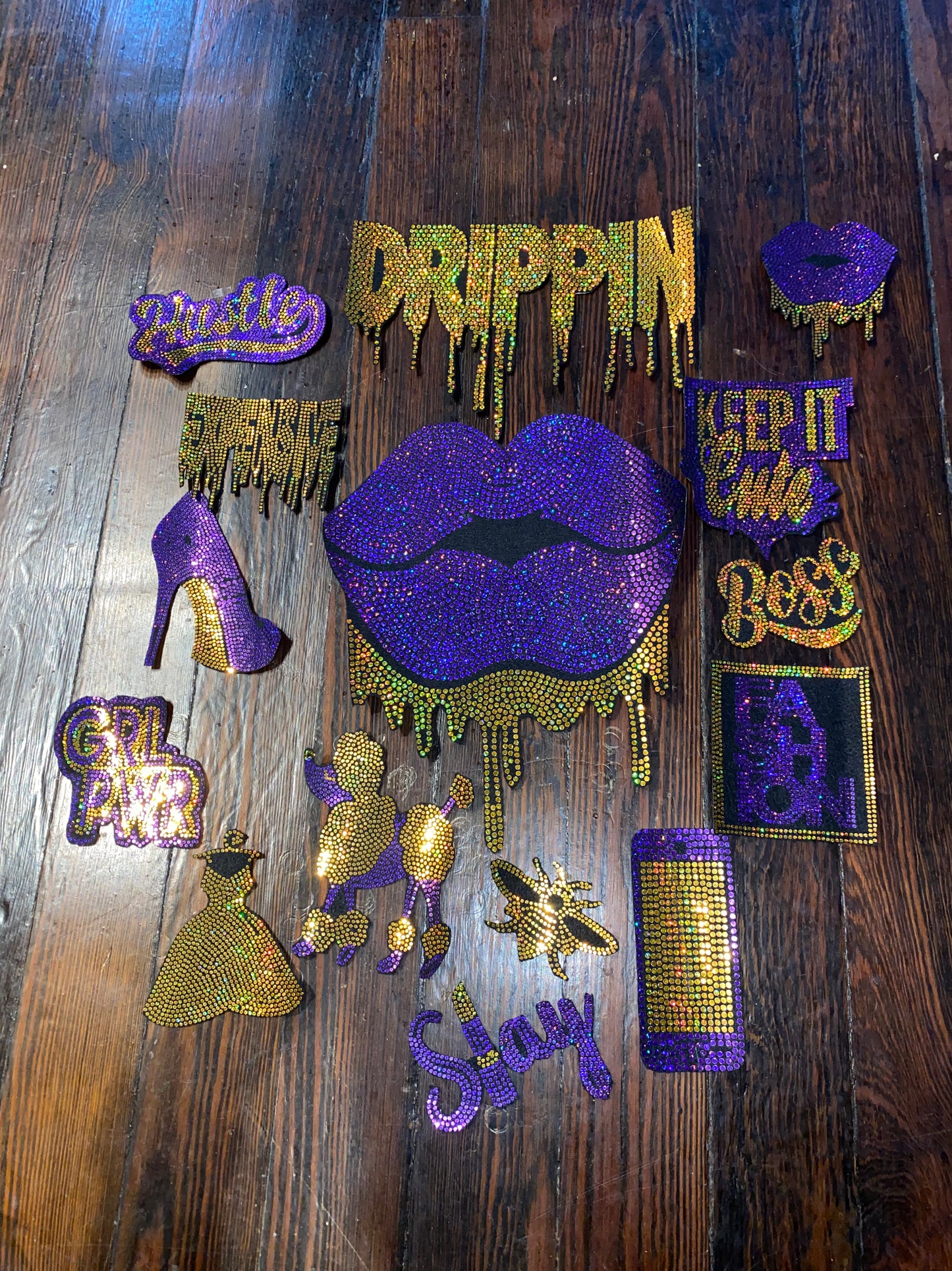 DRIPPIN LIPS 15 SET JACKET BAG