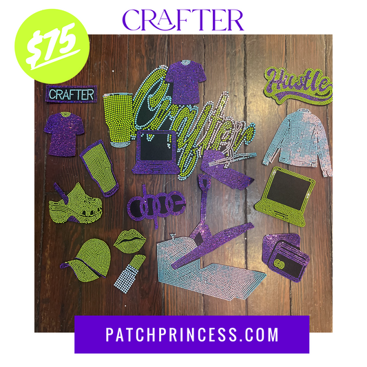 CRAFTER JACKET BAG 15 PATCH SET