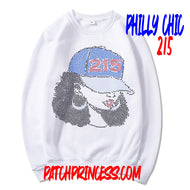 PHILLY JAWN 215 BLING TRANSFERS