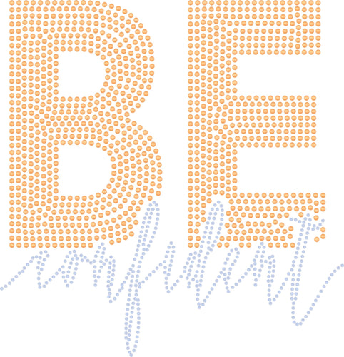 BE CONFIDENT BLING TRANSFERS