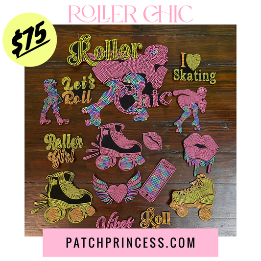 ROLLER GIRL BLING TSHIRT