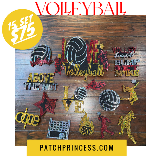 VOLLEYBALL JACKET BAG 15 PATCH SET