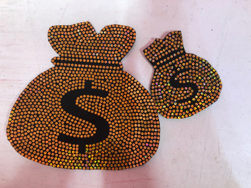 MONEY BAG BLING PATCH