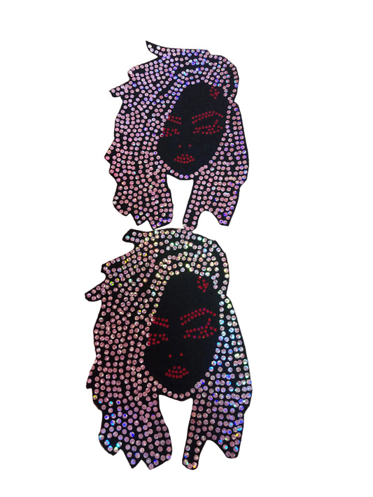 Dread Chic - Iron-on Spangle Bling Patch