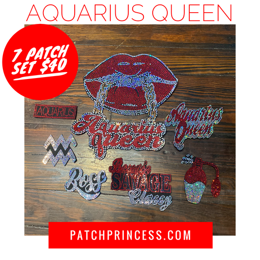 AQUARIUS QUEEN 7 PATCH SET