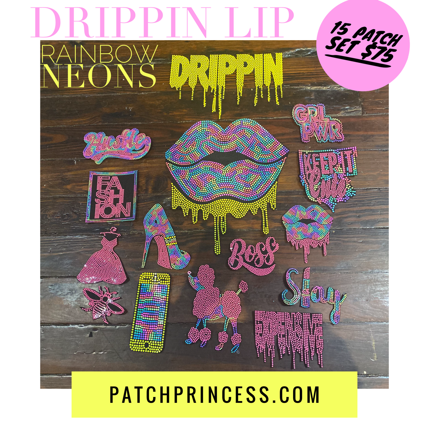 DRIPPIN LIPS 15 SET JACKET BAG