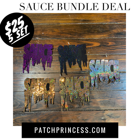 SAUCE Dripping 5 PATCH SET