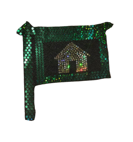 Realtor Sale Sign - Iron-on Spangle Bling Patch