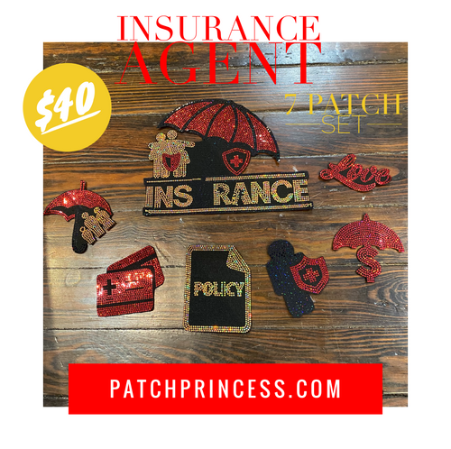 INSURANCE AGENT 7 PATCH SET