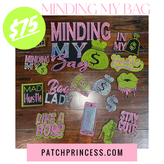 MINDING MY BAG 15 PATCH SET