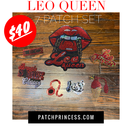 LEO QUEEN 7 PATCH SET