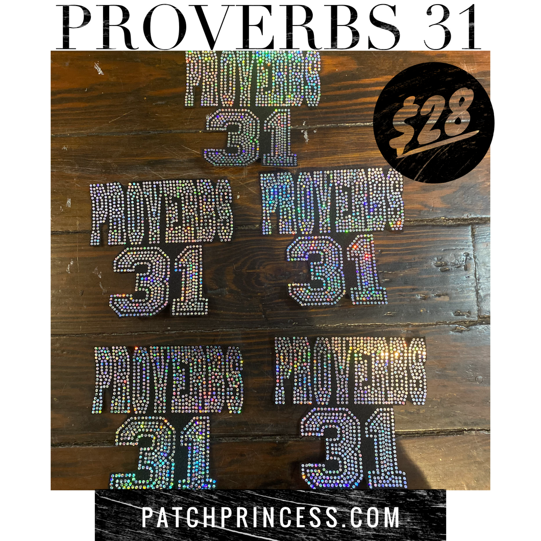 PROVERBS 31 5 PATCH SET