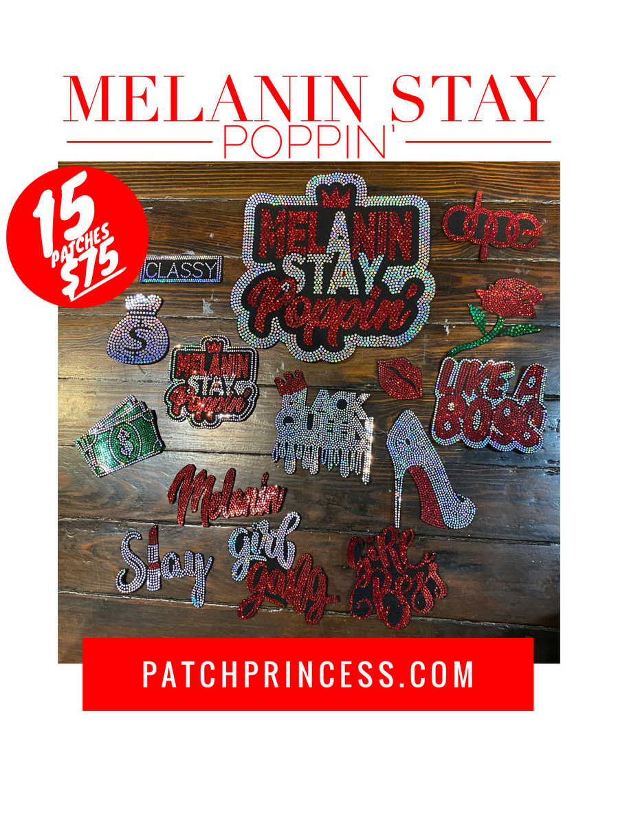 MELANIN STAY POPPIN JACKET BAG – PATCH PRINCESS