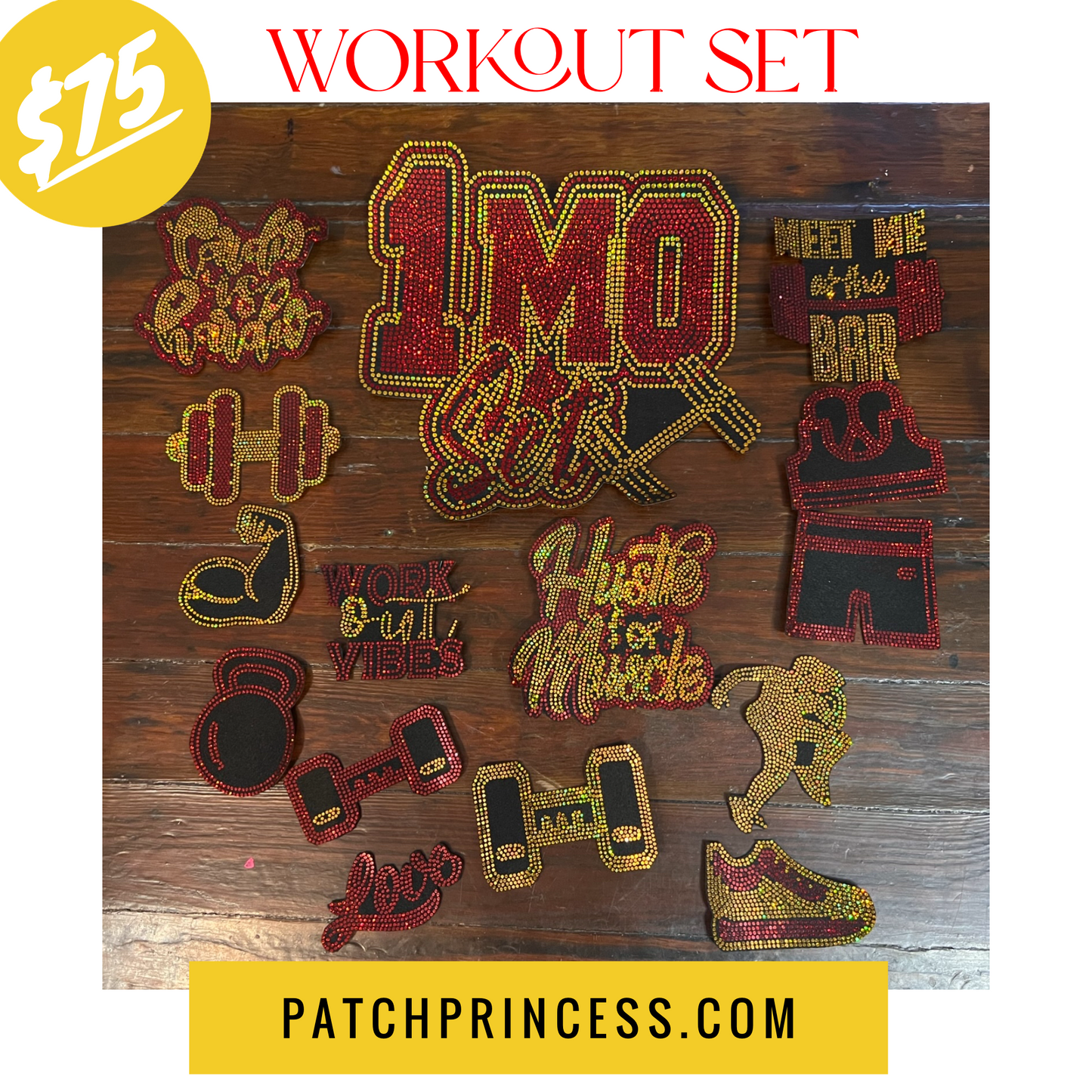 FITNESS 15 PATCH SET