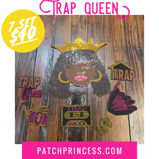 TRAP QUEEN 7 PATCH SET