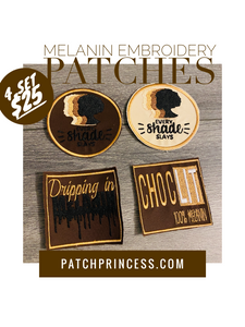 MELANIN 4 PATCH SET