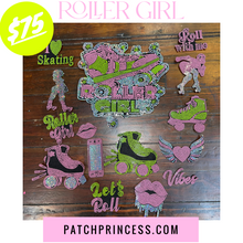 Load image into Gallery viewer, ROLLER GIRL 15 PATCH SET