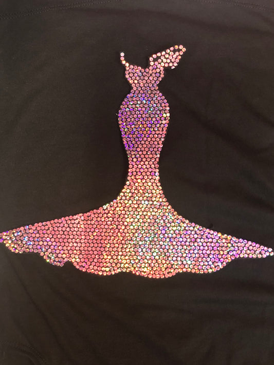 Evening Gown Bling Patch