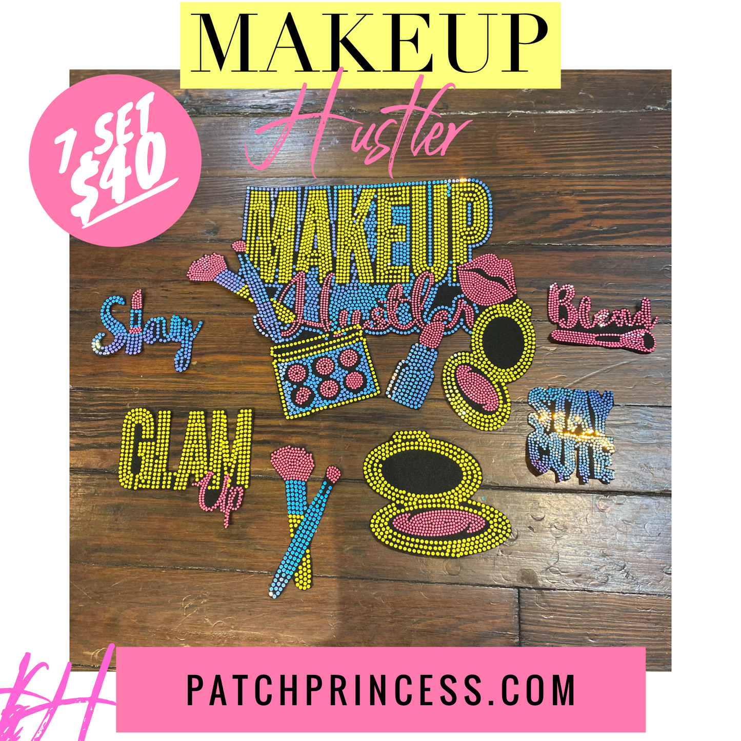 MAKEUP HUSTLER  7 PATCH SET