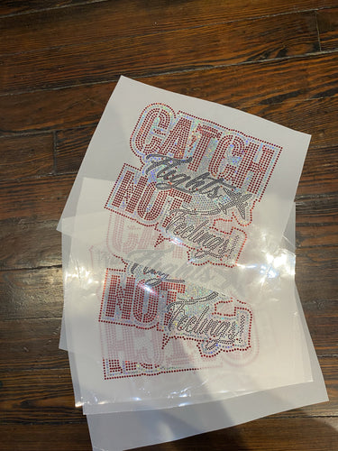 CATCH FLIGHTS NOT FEELINGS  BLING TRANSFERS