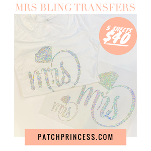 MRS BLING TRANSFERS